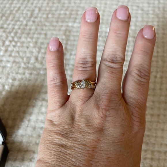 Wedding ring 14K - Picture 4 of 5